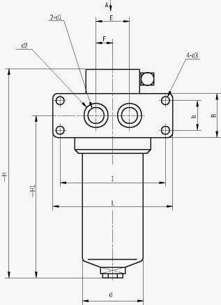 ZU-H、QU-H系列壓力管路過濾器板式連接1